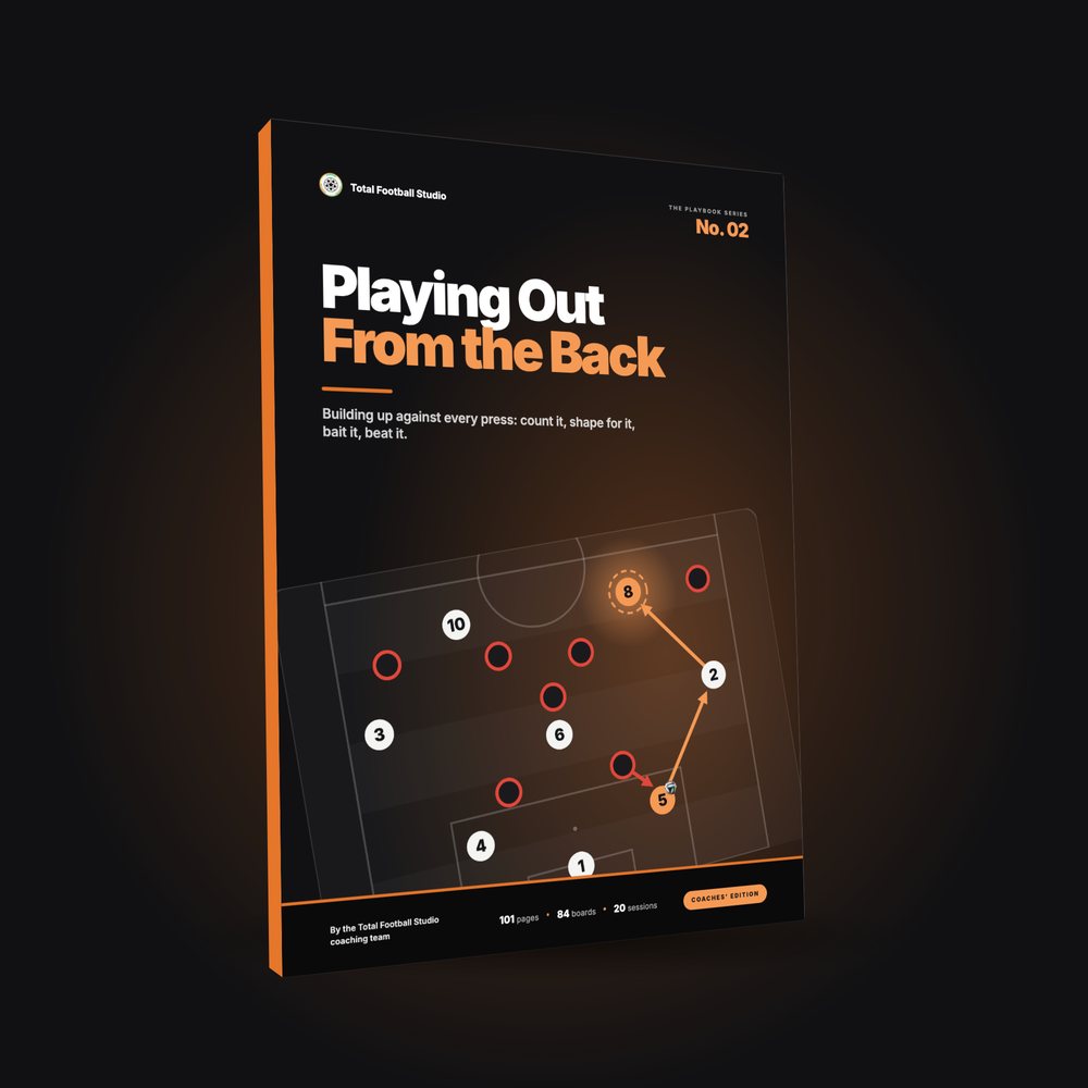 Playing Out From the Back, a Playbook Series e-book from Total Football Studio